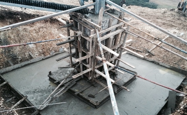İzmit 380 kV · Temel donatısı